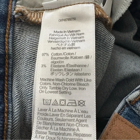 Madewell The Perfect Vintage Wide-Leg Jean, Sz 28 - Picture 14 of 14